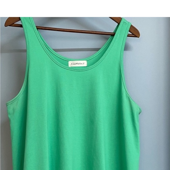 XiaoMaanji Tops - XiaoMaanji Tank, 1X, Green